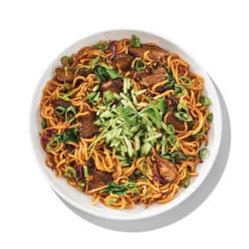 Spicy Korean Steak Ramen Noodles