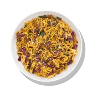 Gochujang Carbonara Ramen Noodles