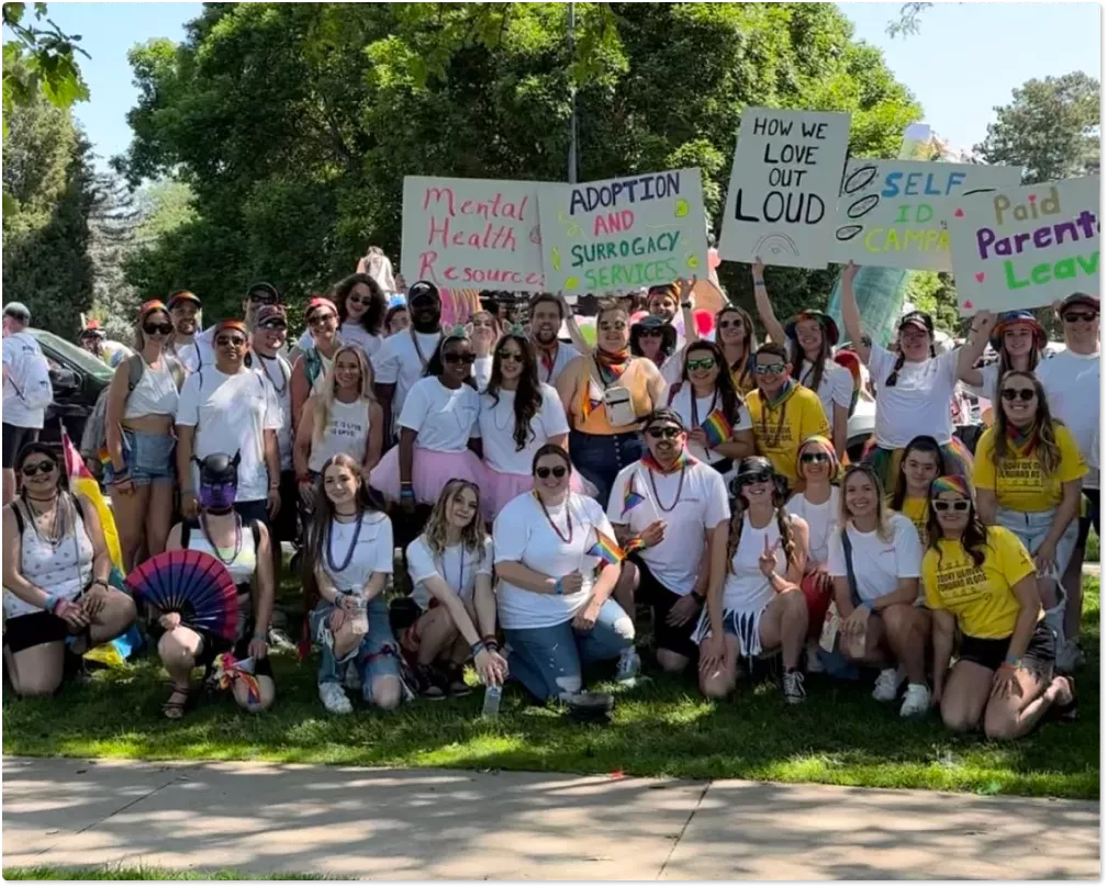 Noodles & Company at the Pride Parade 2023