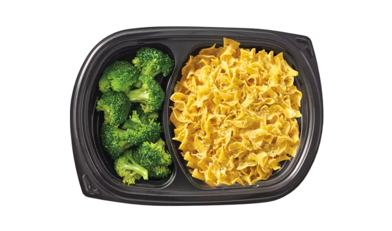 Kids Meal with Buttered Noodles and Broccoli